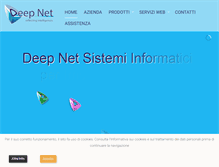 Tablet Screenshot of deep-net.it